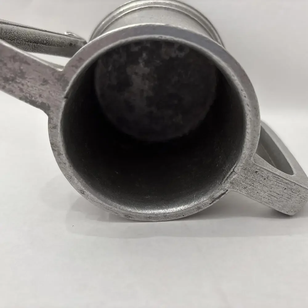 Vtg Wilton Armetal Pewter Two Handle Kissing Mug Cup USA Heavy 1970’s Romance - Picture 5 of 10